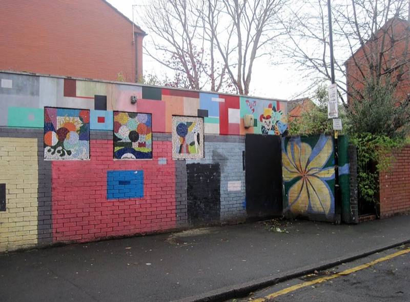 A street in Manchester's Northern Quarter